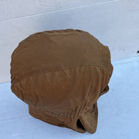 Cagoule navigant Mdle 'Chauffant' soie marron