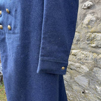Capote de troupe d'infanterie, modèle 1877, en drap gris de fer bleuté