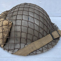 Casque Anglais MKII , filet et pansements individuels