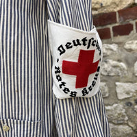 Tenue infirmière DRK - coiffe - robe - brassard