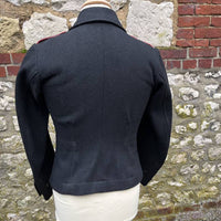 Heer Blouson croisé Tankiste Drap noir