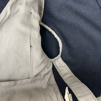 Heer Blouson croisé Tankiste Drap noir