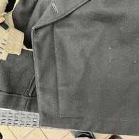 Heer Blouson croisé Tankiste Drap noir