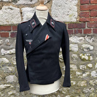 Heer Blouson croisé Tankiste Drap noir