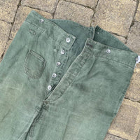 Pantalon droit Mdle 1940 Treillis vert Heer