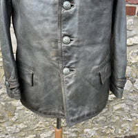 Veste et pantalon navigant cuir gris