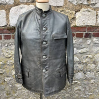 Veste et pantalon navigant cuir gris