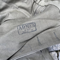 Pantalon Parachutiste Mdle 1947 et bretelles toile verte