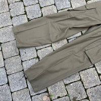 Pantalon Parachutiste Mdle 1947 et bretelles toile verte