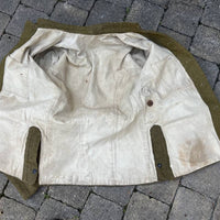 Veste troupe modèle 1915 en drap moutarde