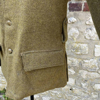 Veste troupe modèle 1915 en drap moutarde