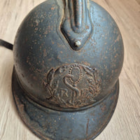 Casque Adrian Modèle 1915 – SERVICE DE SANTÉ (Médecin Poilu WW1)