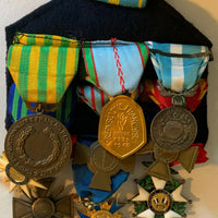 Ordre mérite maritime naval Groupe officier marine Suez Indochine