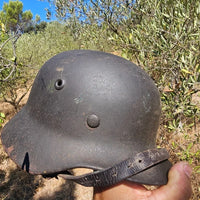 Casque Allemand Mod 40 Daté 1939