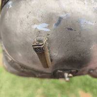 Ancien Casque Dragon , Cuirassier cimier Sortie De Grenier À Restaurer