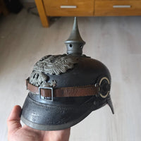 Casque a pointe prusse modèle 1915