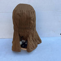 Cagoule navigant Mdle 'Chauffant' soie marron