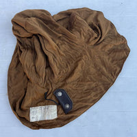 Cagoule navigant Mdle 'Chauffant' soie marron