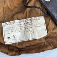 Cagoule navigant Mdle 'Chauffant' soie marron