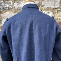Capote de troupe d'infanterie, modèle 1877, en drap gris de fer bleuté