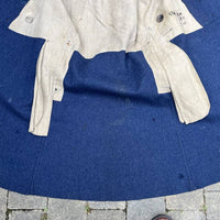 Capote de troupe d'infanterie, modèle 1877, en drap gris de fer bleuté