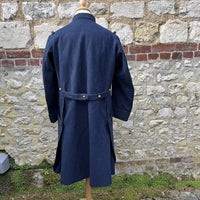 Capote de troupe d'infanterie, modèle 1877, en drap gris de fer bleuté