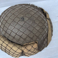 Casque Anglais MKII , filet et pansements individuels
