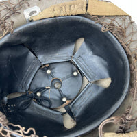 Casque Anglais MKII , filet et pansements individuels