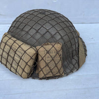 Casque Anglais MKII , filet et pansements individuels