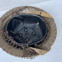 Casque Anglais MKII , filet et pansements individuels