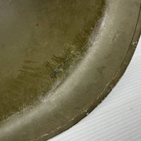Casque américain USM1 à pontets fixes en cuir marron