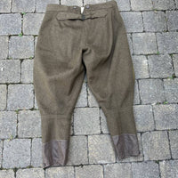 Culotte Officier Tirailleur drap moutarde