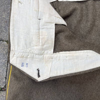 Culotte Officier Tirailleur drap moutarde