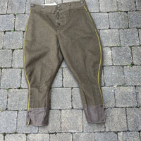 Culotte Officier Tirailleur drap moutarde