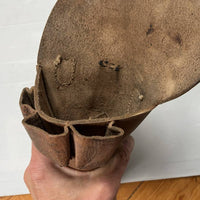 Etui Mdle 1916 Révolver Mdle 1892 cuir marron