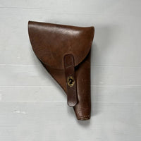 Etui Mdle 1916 Révolver Mdle 1892 cuir marron