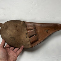 Etui Mdle 1916 Révolver Mdle 1892 cuir marron