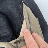 Heer Blouson croisé Tankiste Drap noir