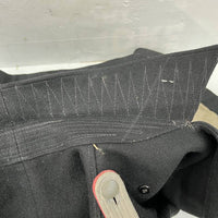 Heer Blouson croisé Tankiste Drap noir