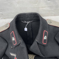 Heer Blouson croisé Tankiste Drap noir