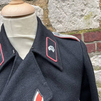 Heer Blouson croisé Tankiste Drap noir
