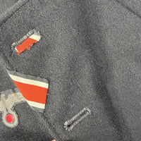 Heer Blouson croisé Tankiste Drap noir