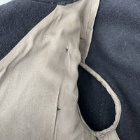 Heer Blouson croisé Tankiste Drap noir