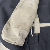 Heer Blouson croisé Tankiste Drap noir