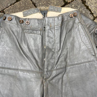 Veste et pantalon navigant cuir gris