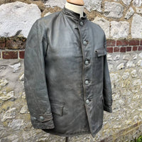 Veste et pantalon navigant cuir gris