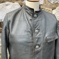 Veste et pantalon navigant cuir gris