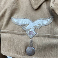 Navigant parachutiste LW Veste Tropicale Mdle 1941