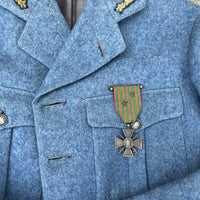 Veste d'Officier Pilote de l'Aéronautique Militaire en Drap bleu horizon