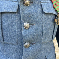 Veste d'Officier Pilote de l'Aéronautique Militaire en Drap bleu horizon